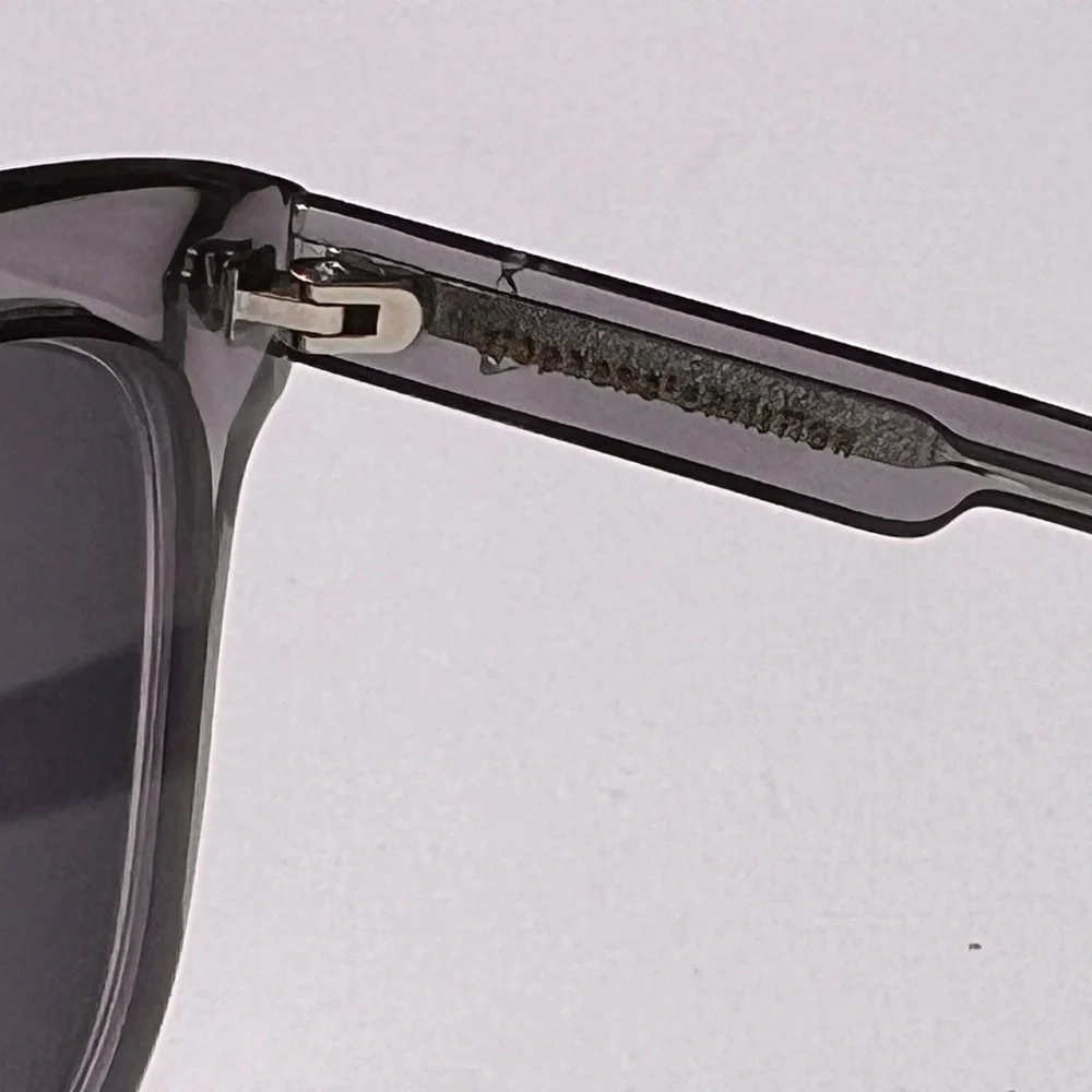 Women's Transparent Gray Sunglasses - Stephane Christian ‘Burning’ #128